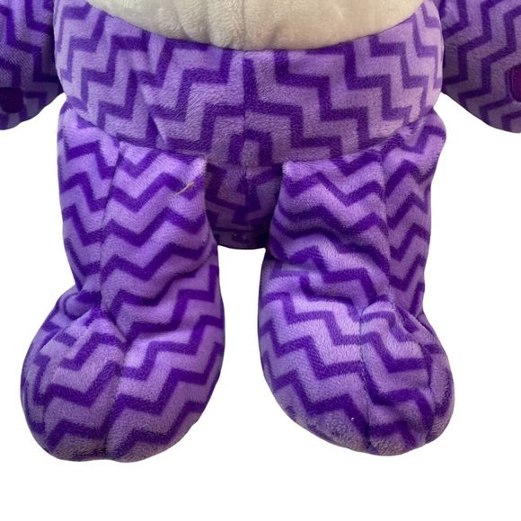 Care Bears Share Bear Purple Zigzag Large Jumbo Plush 20" 2015 Just Play - Picture 5 of 8